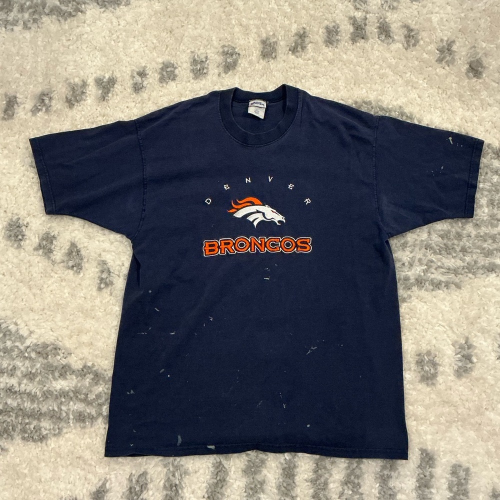 Vintage Pro Player Navy Crewneck Tee
